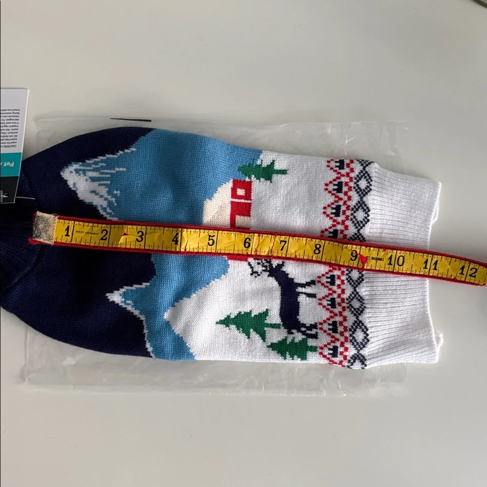 NWT Frisco Mountain Cabin Dog & Cat Sweater XS